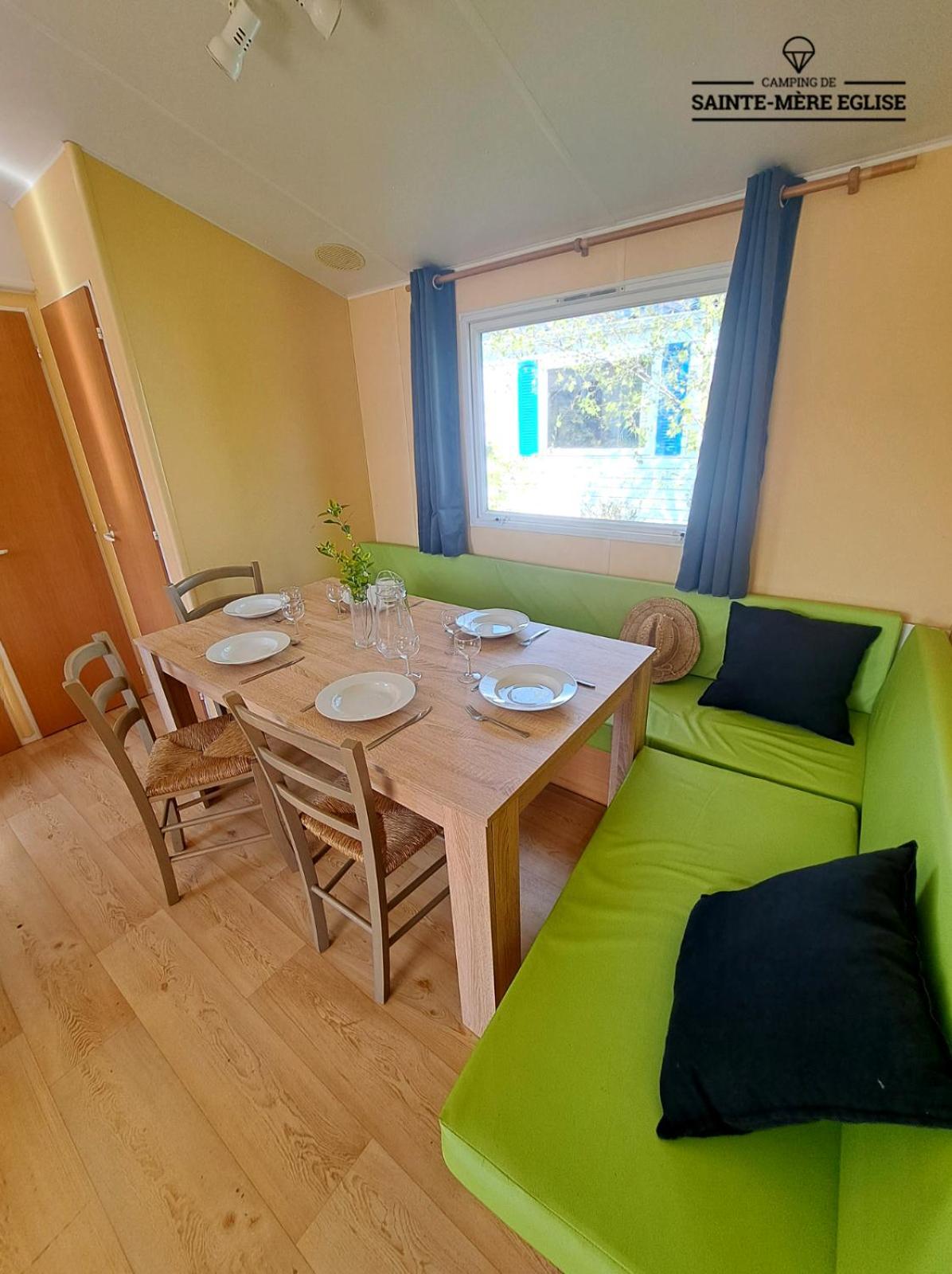 Camping Sainte Mere Eglise Exterior foto
